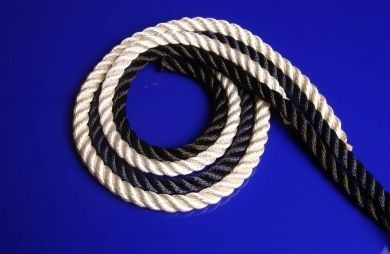 3 Strand Polyester White Rope 100M reel
